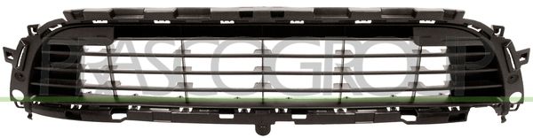 GRIGLIA PARAURTI ANT-CENTRALE-NERA CITROEN C4 Mod 11/10 12/17
