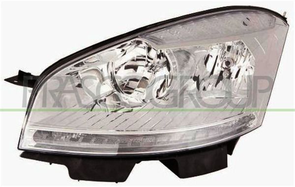 PROIETTORE SX H1+H7-ELETT-CON MOTORE FANALE BIANCO CITROEN C4 PICASSO Mod 11/10 06/13