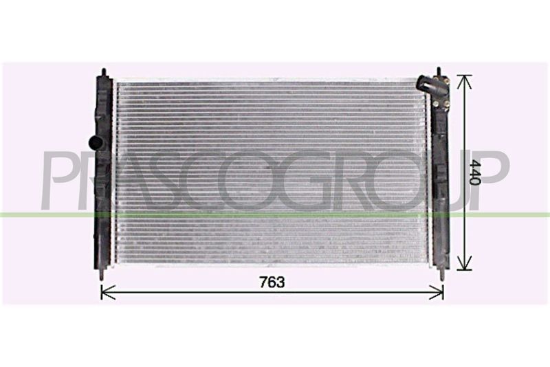 RADIATORE CITROEN C4 AIRCROSS Mod 01/12 04/17