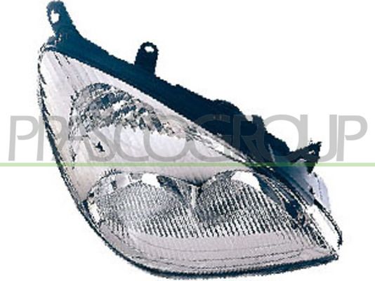 PROIETTORE DX H4+H7-MANUALE CITROEN C5 Mod 03/01 09/04