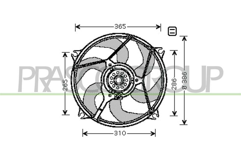 VENTOLA CITROEN XSARA PICASSO Mod 11/99 12/03
