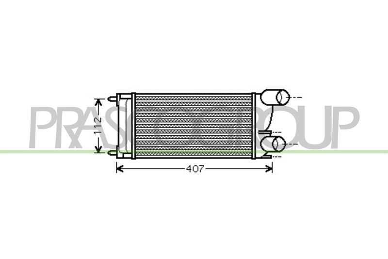 INTERCOOLER CITROEN BERLINGO Mod 01/03 03/08