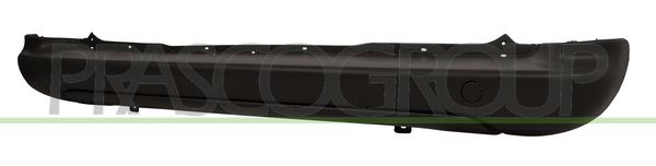 PARAURTI POST-NERO-GOFFRATO-CON TRACCE PDC CITROEN BERLINGO Mod 05/15 02/18