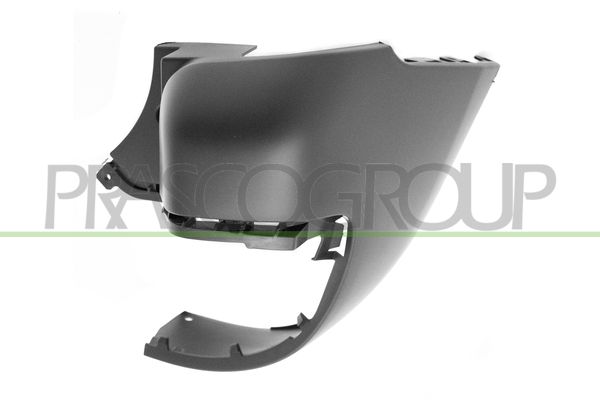 CANTONALE DX PARAURTI POST-NERO-GOFFRATO MOD 2 PORTE BATTENTI-PASSO CORTO CITROEN BERLINGO Mod 01/12 04/15