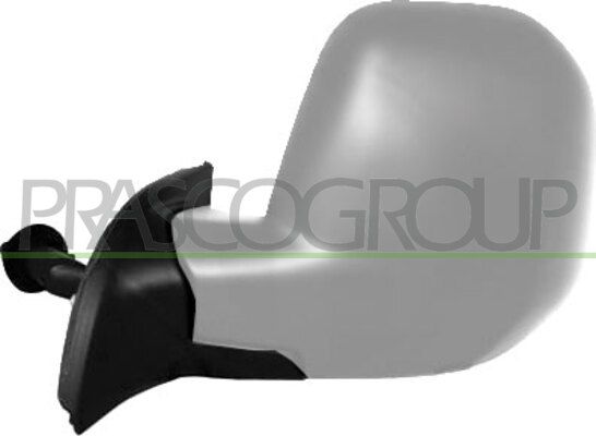 RETROVISORE SX-ELETT-TERMICO-CON PRIMER-CHIUDIBILE-CONVESSO CITROEN BERLINGO Mod 04/08 12/11