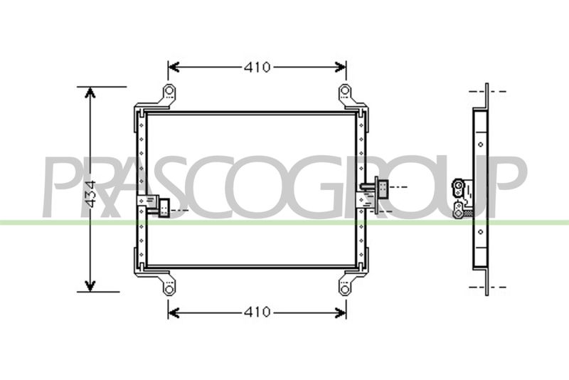 CONDENSATORE CITROEN JUMPER Mod 07/94 12/01