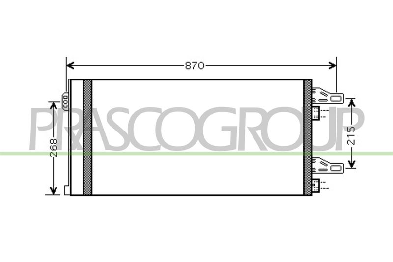 CONDENSATORE CITROEN JUMPER Mod 01/06 06/14