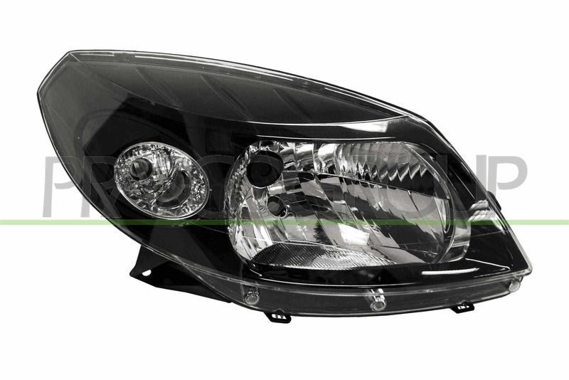 PROIETTORE DX H4-ELETT-SENZA MOTORE-NERO DACIA SANDERO STEPWAY Mod 01/09 12/12
