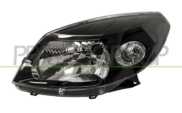 PROIETTORE SX H4-ELETT-SENZA MOTORE-NERO DACIA SANDERO STEPWAY Mod 01/09 12/12
