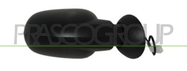 RETROVISORE DX-ELETT-NERO-TERMICO-CONVESSO DACIA LOGAN Mod 06/05 09/08