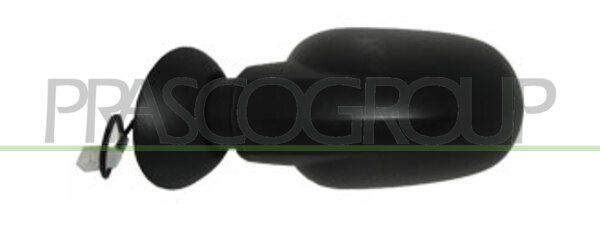 RETROVISORE SX-ELETT-NERO-TERMICO-CONVESSO DACIA LOGAN Mod 06/05 09/08