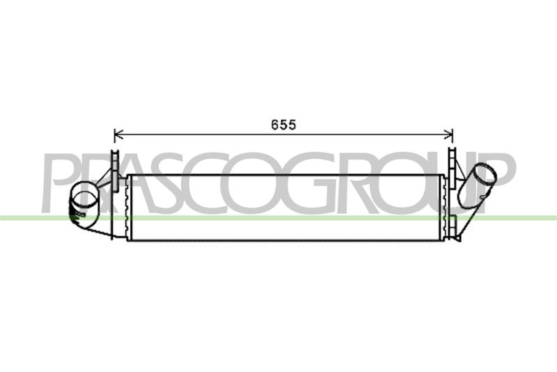 INTERCOOLER DACIA LOGAN Mod 06/05 09/08