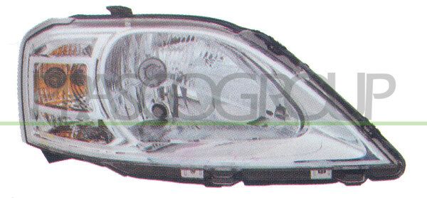 PROIETTORE SX H4-ELETT-SENZA MOTORE DACIA LOGAN MCV II/VAN Mod 12/08 01/13