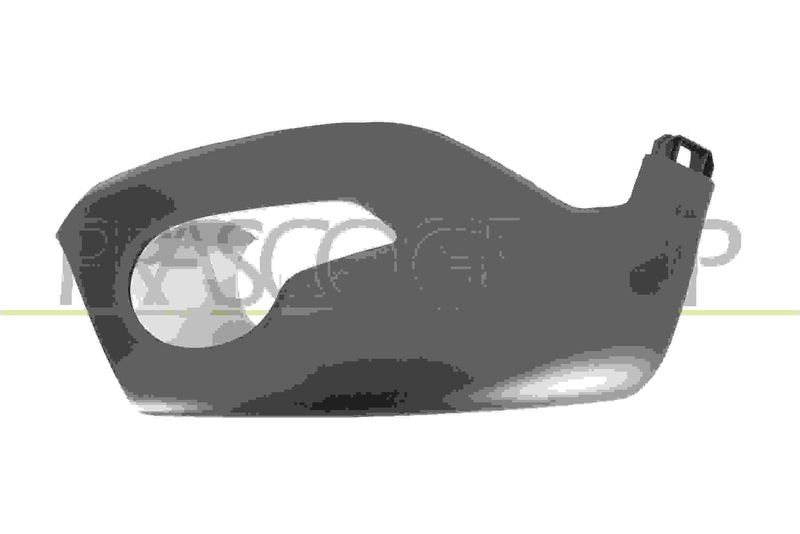 GRIGLIA DX PARAURTI ANT-NERA-GOFFRATA-CON SEDE FENDI-CON MODANATURA ARGENTO DACIA DOKKER STEPWAY Mod 04/15 01/17