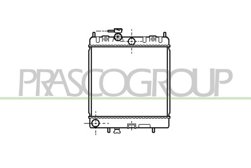 RADIATORE NISSAN MICRA K11 Mod 11/92 03/98