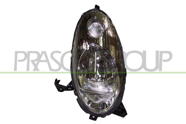 PROIETTORE DX H4-ELETT-SENZA MOTORE-NERO NISSAN MICRA K12 Mod 01/03 08/05