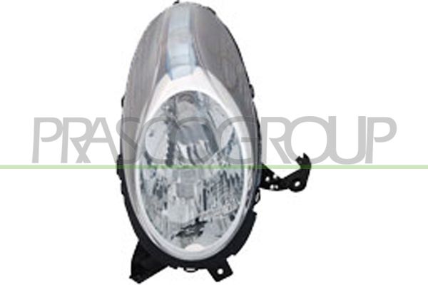 PROIETTORE DX H4-ELETT-SENZA MOTORE NISSAN MICRA K12 Mod 09/07 09/10