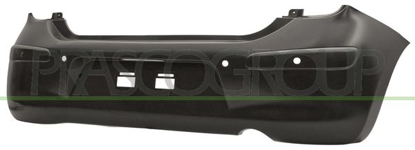 PARAURTI POST-NERO-LISCIO DA PRIMERIZZARE-CON FORI PDC NISSAN MICRA K13 Mod 10/10 08/13