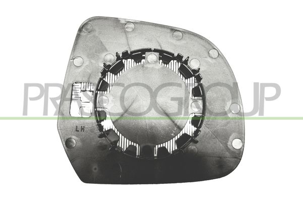 PIASTRA SPECCHIO SX-TERMICA-CONVESSA NISSAN MICRA K13 Mod 09/13 02/17