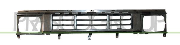 GRIGLIA RADIATORE-NERO-ARGENTO MOD KING CAB 86-92 NISSAN TERRANO PATHFINDER KING CAB 2WD/4DW Mod 01/86 08/97