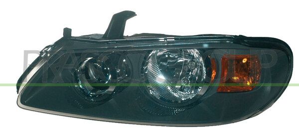 PROIETTORE SX H7+H7-ELETT-NERO NISSAN ALMERA N16 Mod 08/02 04/06