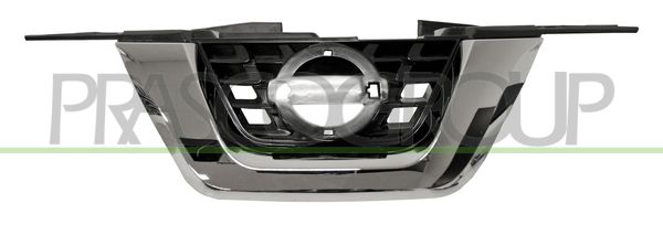 GRIGLIA RADIATORE-NERA-CON MODANATURA CROMATA NISSAN JUKE Mod 06/14 10/19