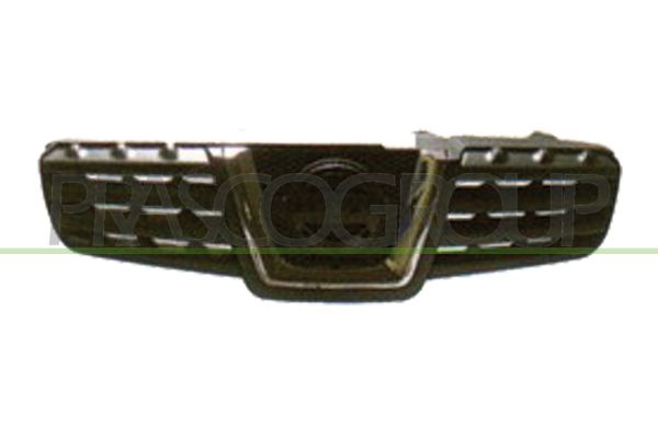 GRIGLIA RADIATORE-NERA-CON MODANATURA CROMATA MOD ACENTA/TEKNA > 10/08 NISSAN QASHQAI (J10) Mod 02/06 08/10