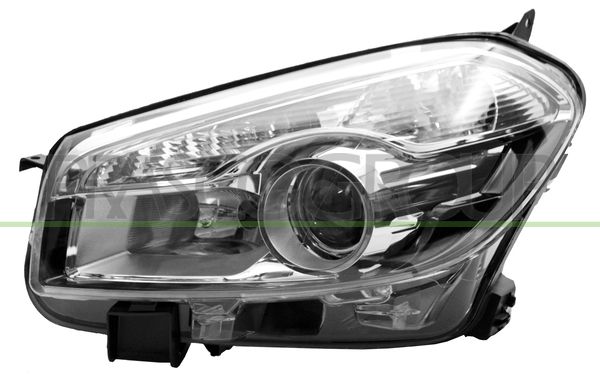 PROIETTORE SX H7+H7-ELETT-SENZA MOTORE NISSAN QASHQAI (J10) Mod 10/10 12/13