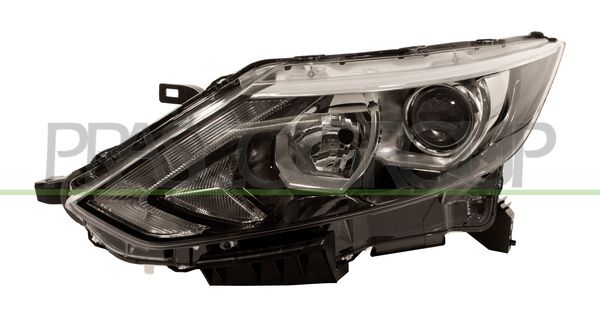 PROIETTORE SX H7+H11-ELETT-CON MOTORE-CON LUCE DIURNA-LED NISSAN QASHQAI (J11) Mod 02/14 08/17