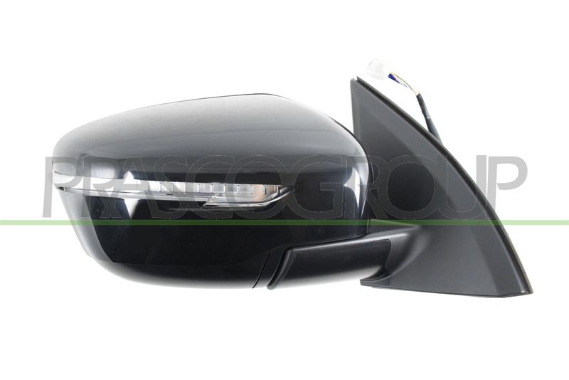 RETROVISORE DX-ELETT-CON PRIMER-CHIUDIBILE-CON FANALE-CONVESSO NISSAN QASHQAI (J11) Mod 02/14 08/17