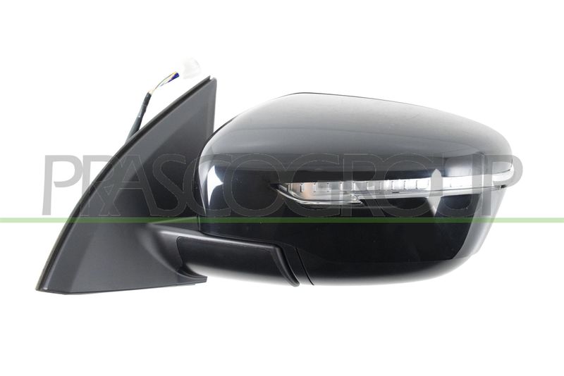 RETROVISORE SX-ELETT-CON PRIMER-CHIUDIBILE-CON FANALE-CONVESSO NISSAN QASHQAI (J11) Mod 02/14 08/17
