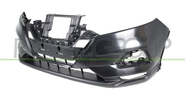 PARAURTI ANT-NERO-LISCIO DA PRIMERIZZARE-CON TAPPO COPRI GANCIO-CON TRACCE PDC E LAVAFARI NISSAN QASHQAI (J11) Mod 09/17 01/21