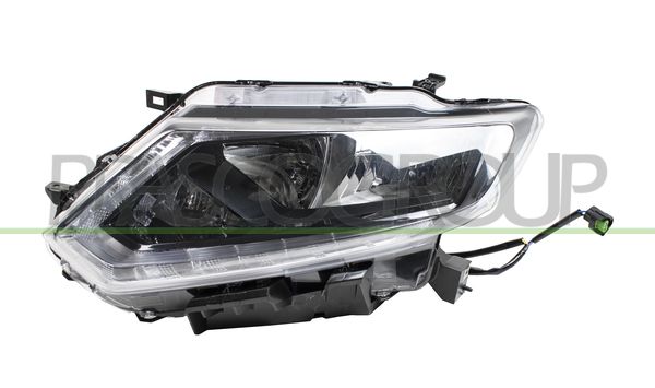 PROIETTORE DX H9+H11-ELETT-SENZA MOTORE-NERO-LED NISSAN X-TRAIL Mod 04/14 09/17