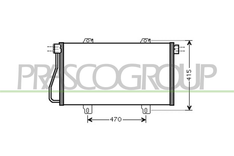 CONDENSATORE NISSAN INTERSTAR Mod 01/99 01/03