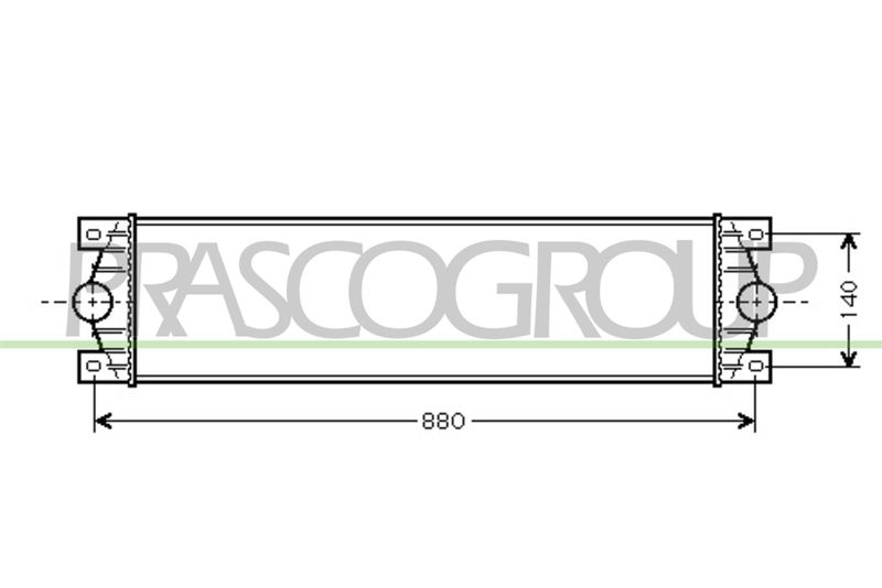 INTERCOOLER NISSAN INTERSTAR Mod 02/03 01/06