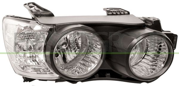 PROIETTORE DX H7+H1-ELETT-CON MOTORE-CON CORNICE FARO-NERA CHEVROLET/DAEWOO AVEO Mod 01/11 05/15