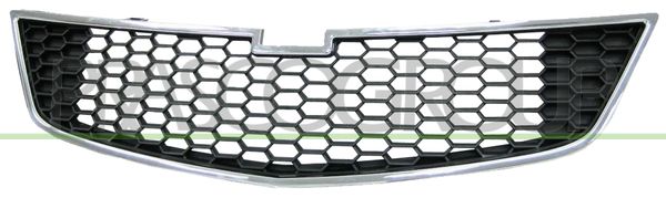 GRIGLIA RADIATORE-CENTRALE-INF-CON BORDO CROMATO CHEVROLET/DAEWOO SPARK Mod 02/09 12/12