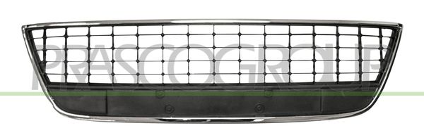 GRIGLIA PARAURTI ANT-CENTRALE-NERA-CON CORNICE CROMATA FORD MONDEO Mod 03/07 08/10
