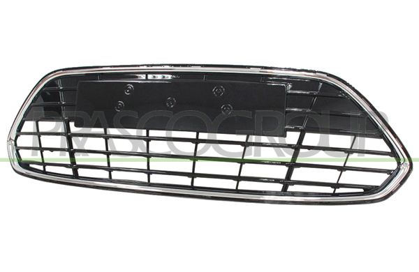 GRIGLIA PARAURTI ANT-CENTRALE-NERA-LUCIDA-CON CORNICE CROMATA FORD MONDEO Mod 09/10 05/14