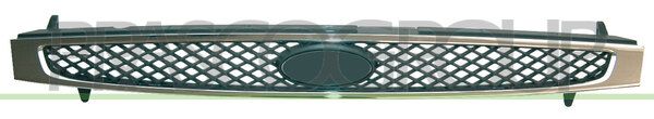 GRIGLIA RADIATORE-CROMATA FORD FIESTA MK V Mod 04/02 12/05