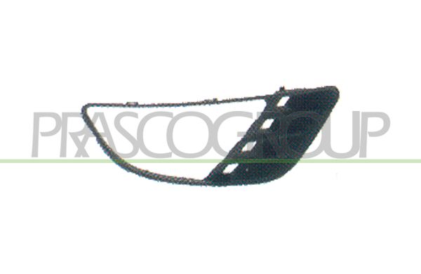 GRIGLIA DX PARAURTI ANT-NERA-CON SEDE FENDI FORD FIESTA MK V Mod 04/02 12/05
