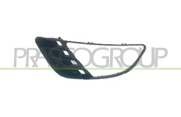 GRIGLIA SX PARAURTI ANT-NERA-CON SEDE FENDI FORD FIESTA MK V Mod 04/02 12/05