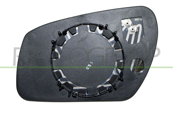 PIASTRA SPECCHIO DX-TERMICA-CONVESSA FORD FIESTA MK V Mod 01/06 09/08