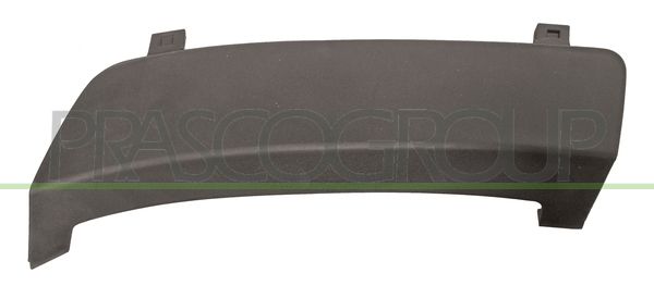 TAPPO COPRI GANCIO TRAINO PARAURTI POST-NERO-GOFFRATO MOD 3/5 PORTE FORD FIESTA MK VI Mod 01/13 04/17