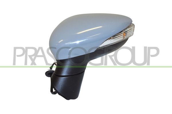 RETROVISORE SX-ELETT-CON PRIMER-TERMICO-CON FANALE-ASFERICO-6 PINS FORD FIESTA MK VI Mod 12/08 12/12