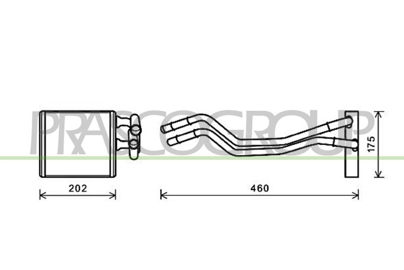 RISCALDATORE FORD FIESTA MK VI Mod 12/08 12/12