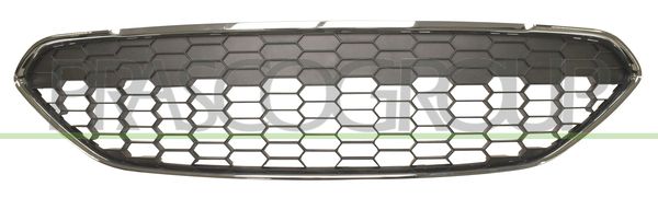GRIGLIA RADIATORE-NERA-CON CORNICE CROMATA MOD 02/16 > FORD FIESTA MK VI Mod 01/13 04/17