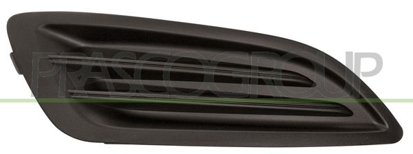 GRIGLIA DX PARAURTI ANT-NERA-GOFFRATA-SENZA SEDE FENDINEBBIA FORD FIESTA MK VI Mod 01/13 04/17