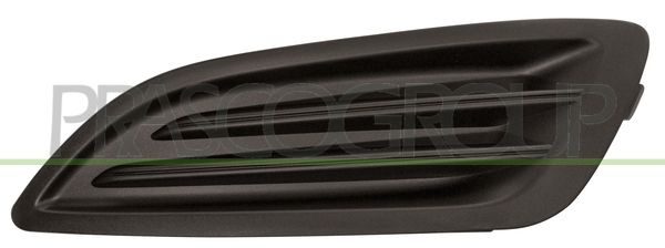GRIGLIA SX PARAURTI ANT-NERA-GOFFRATA-SENZA SEDE FENDINEBBIA FORD FIESTA MK VI Mod 01/13 04/17