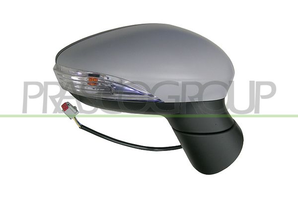 RETROVISORE DX-ELETT-CON PRIMER-CON FANALE-ASFERICO FORD FIESTA MK VI Mod 01/13 04/17